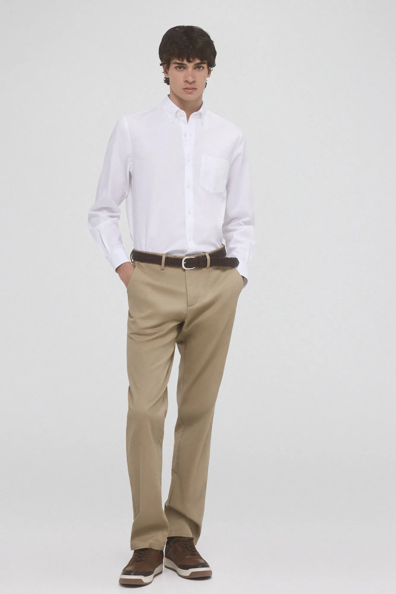 Pedro del Hierro Pantalón chino premium flex regular fit