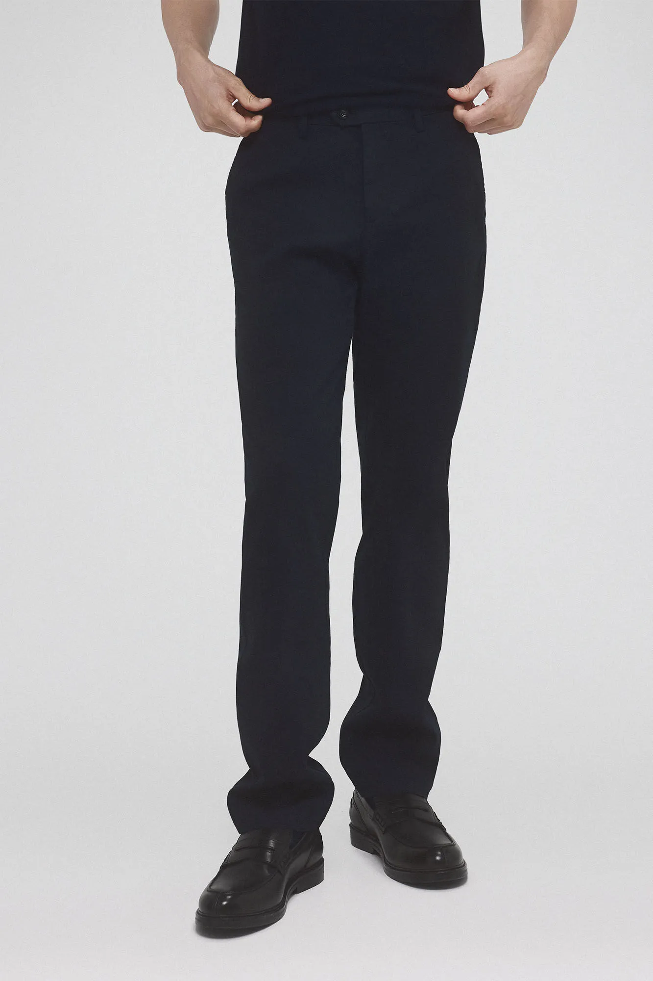 Pedro del Hierro Pantalón chino premium flex regular fit