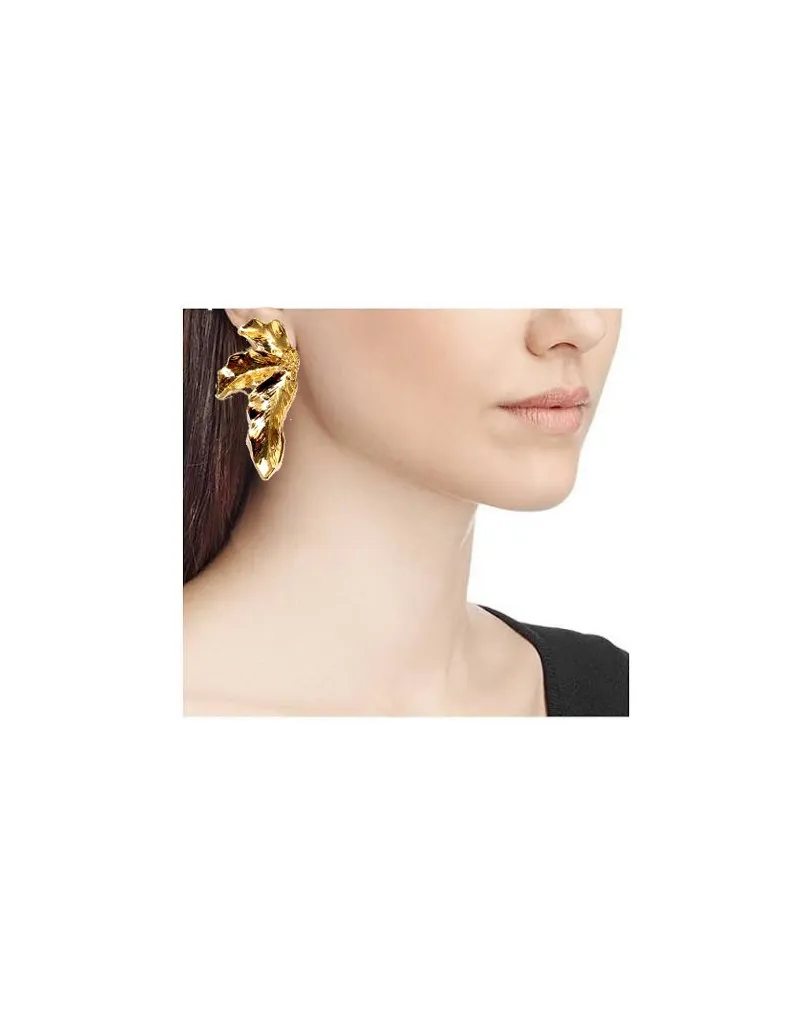 PENDIENTES PLATEADOS DE FIESTA CON ELEGANTE DISEÑO DE FLOR