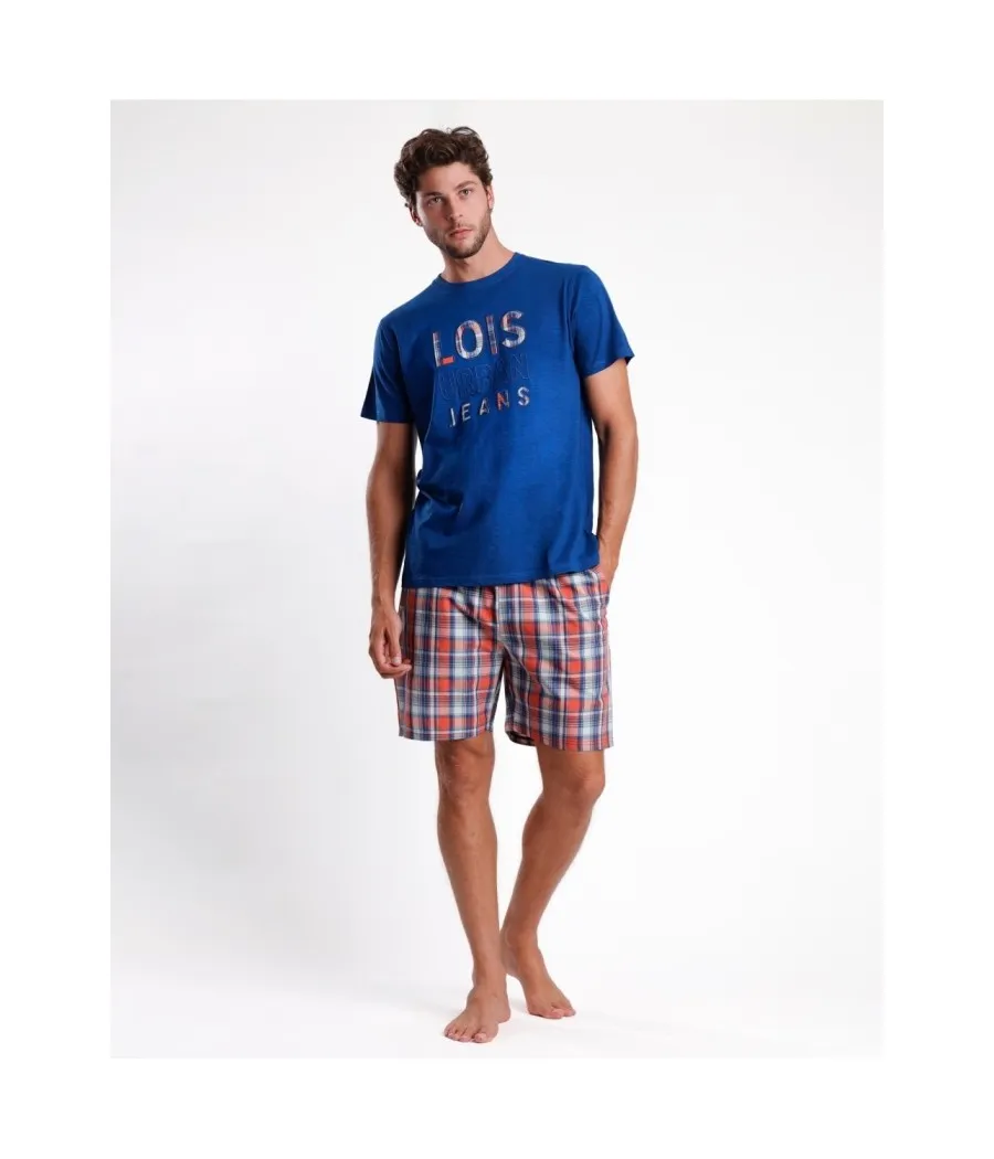 Pijama verano hombre Lois Urban bolsillos