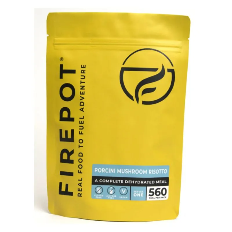 Plato liofilizado FIREPOT Risotto con tortitas