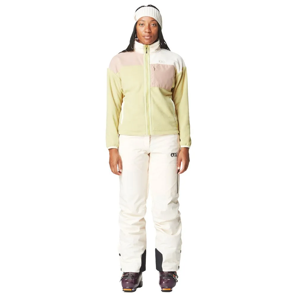 Polar Picture Arcca W Full Zip Fleece Hemp Roebuck Vanilla