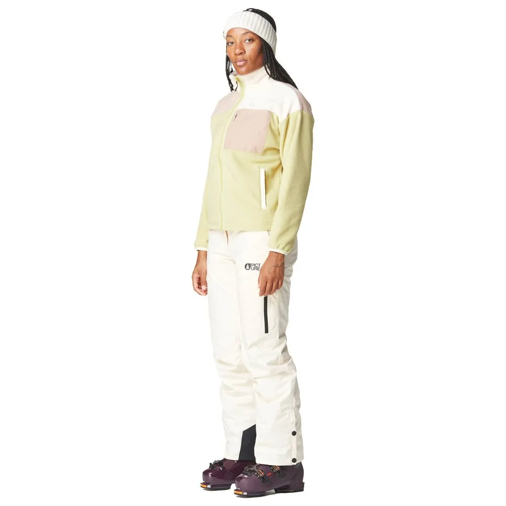 Polar Picture Arcca W Full Zip Fleece Hemp Roebuck Vanilla