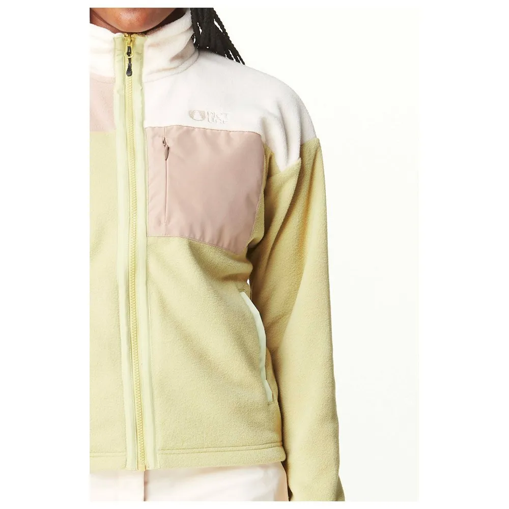 Polar Picture Arcca W Full Zip Fleece Hemp Roebuck Vanilla