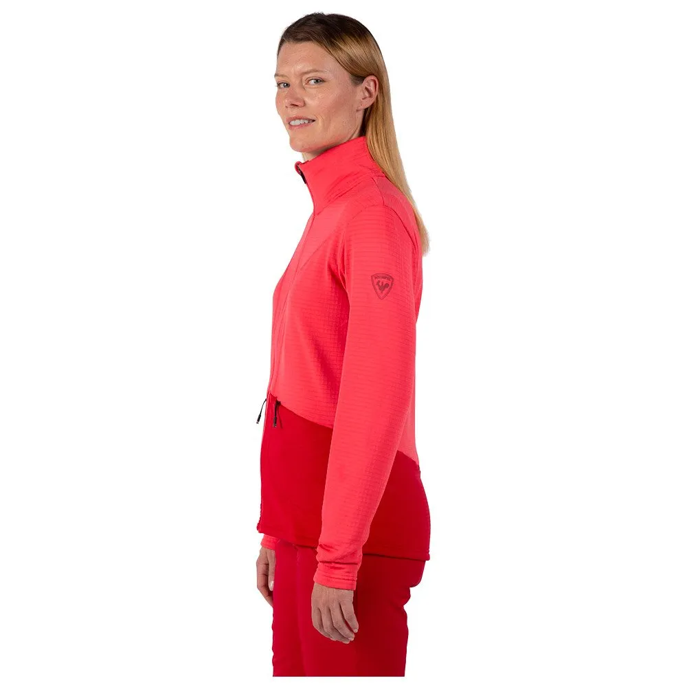 Polar Rossignol W Blackside Fleece Full Zip Tea Rose