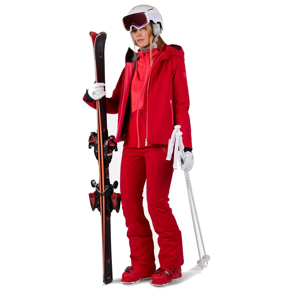 Polar Rossignol W Blackside Fleece Full Zip Tea Rose