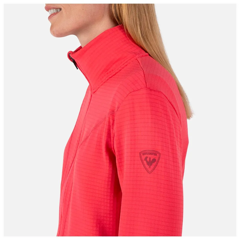 Polar Rossignol W Blackside Fleece Full Zip Tea Rose