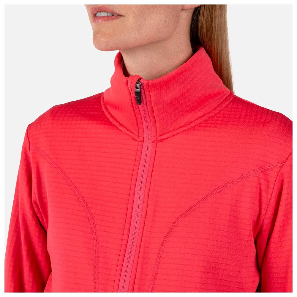 Polar Rossignol W Blackside Fleece Full Zip Tea Rose