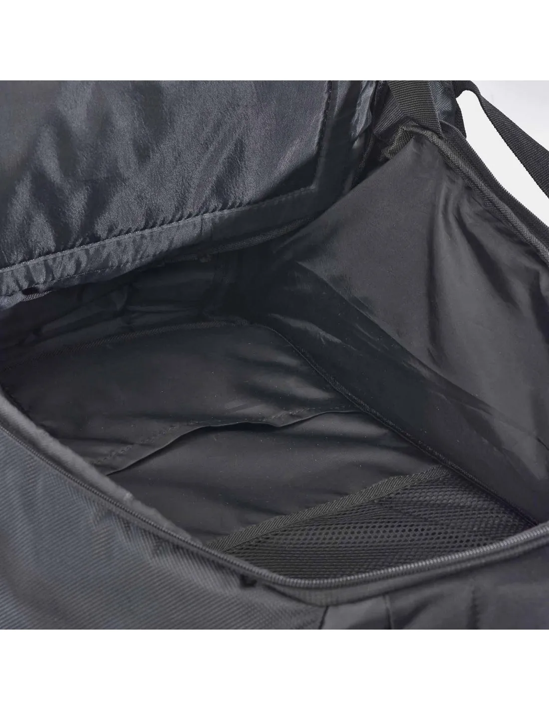 POLICE Mochila semirrígida en Nylon negro acolchado para ordenador