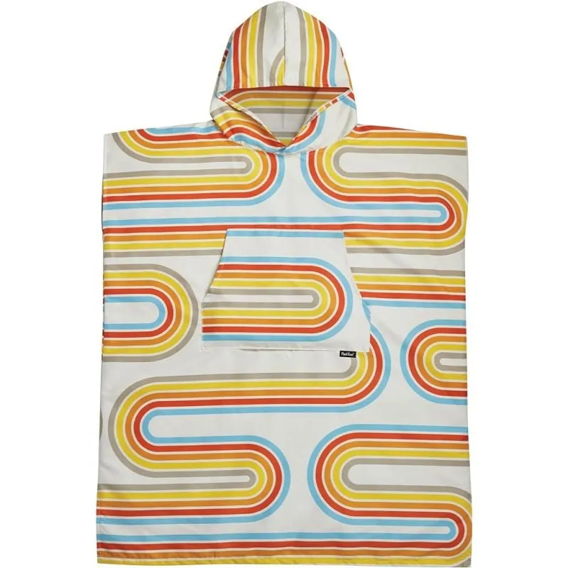 Poncho de camerino PACKTOWL PT Poncho (Retro Curve)