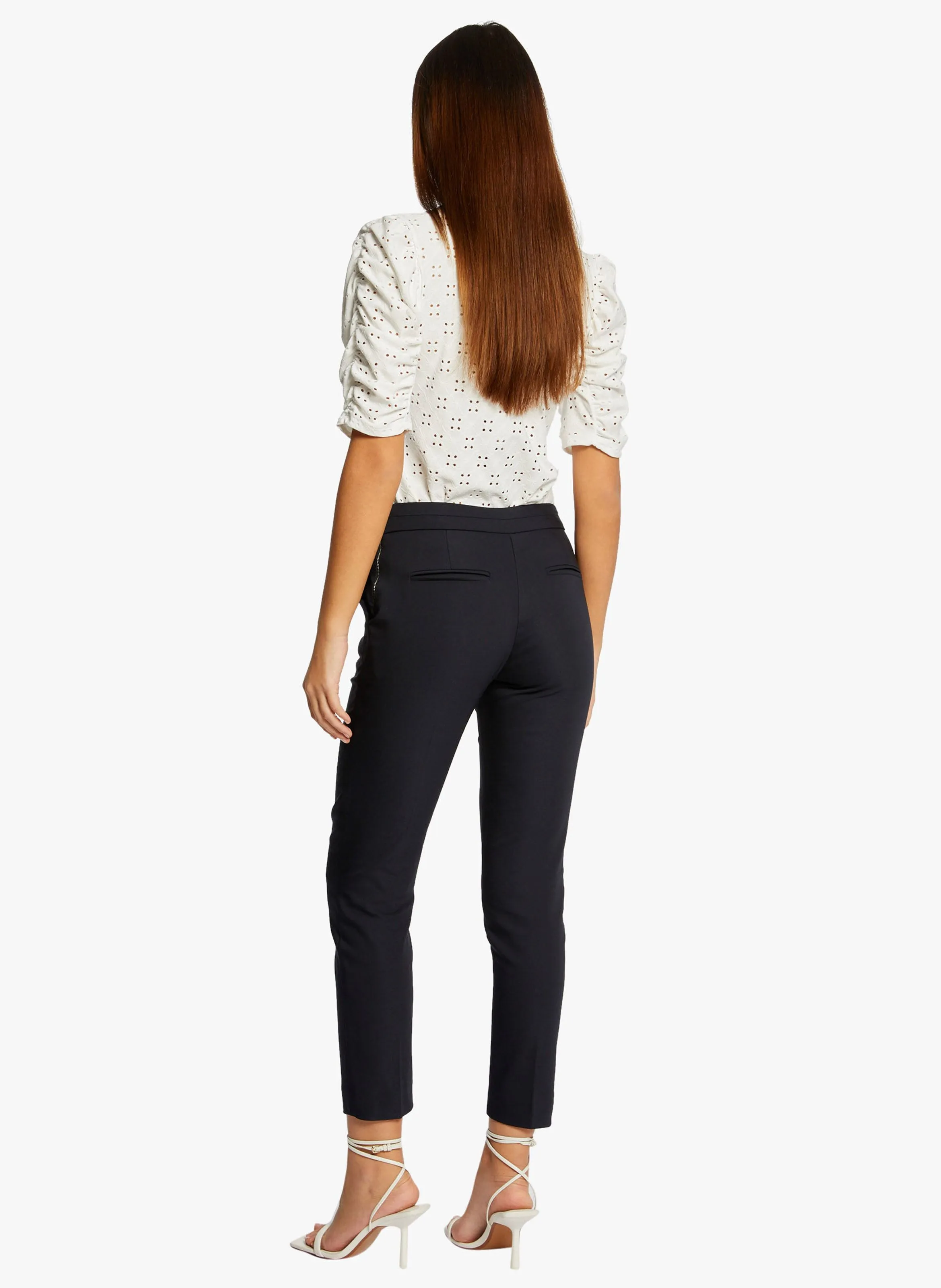 PROSY.F  PANTALóN SLIM TOBILLERO EN AZUL