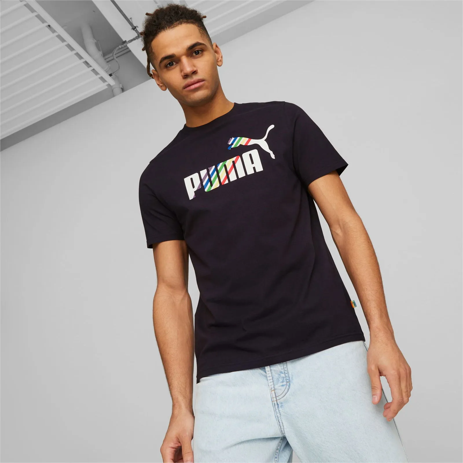 PUMA ESSENTIALS+ LOVE IS LOVE TSHIRT