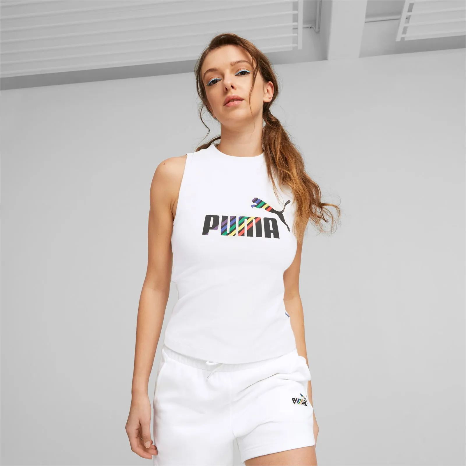 PUMA ESSENTIALS+ LOVE IS LOVE TANKTOP