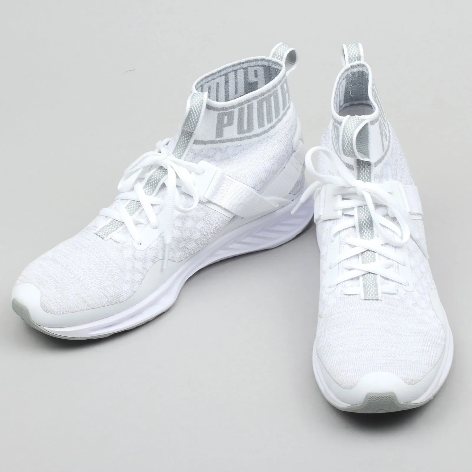 PUMA IGNITE EVOKNIT WN'S WHITE  QUARRY  VAPOROUS GRAY