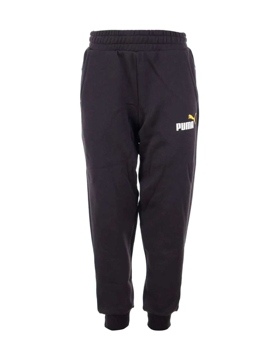 PUMA  PANTALóN NEGRO ESSENTIALS+ 2 COL LOGO 586988 55 NIñO
