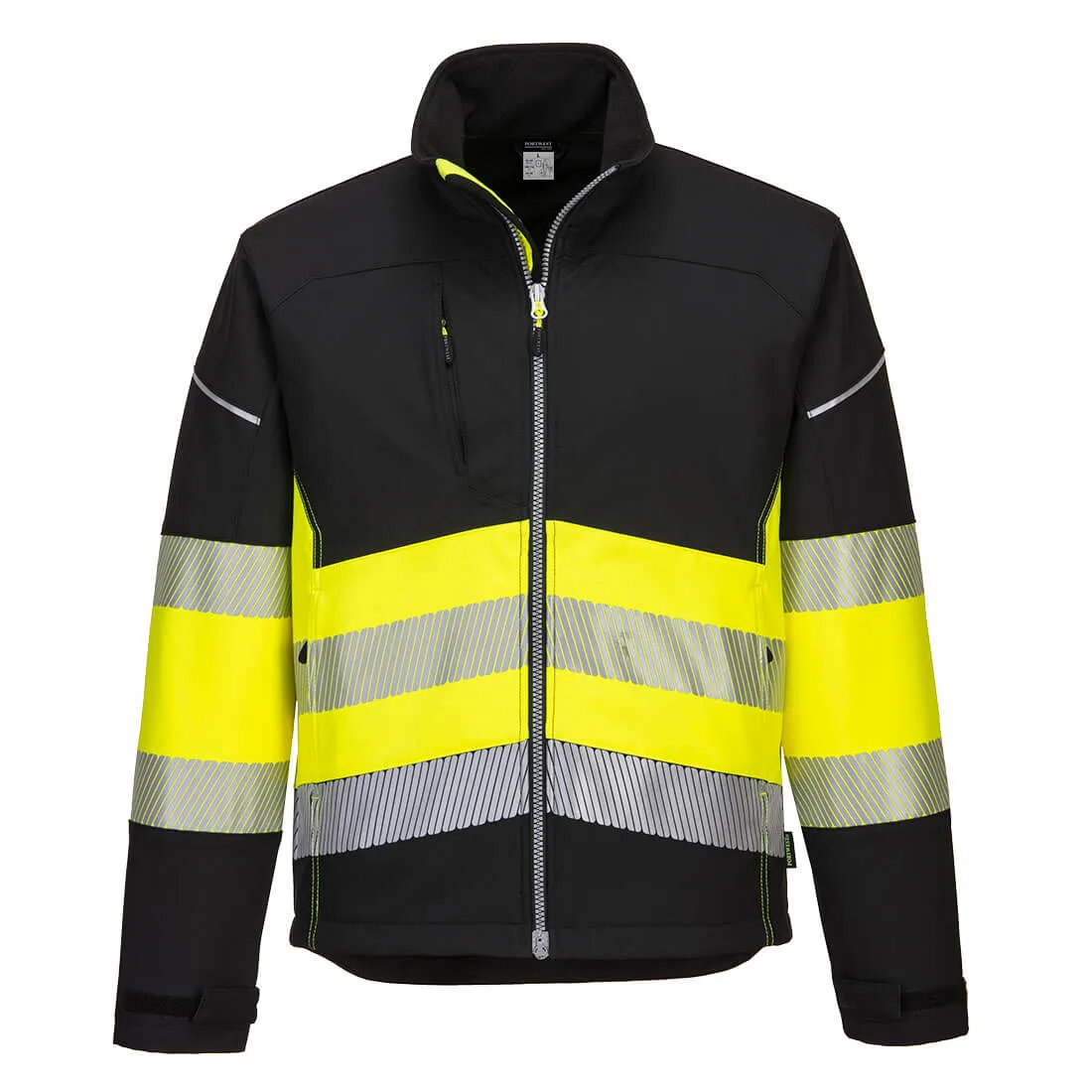 PW375 – Softshell PW3 de alta visibilidad, clase 1 (3 capas)
