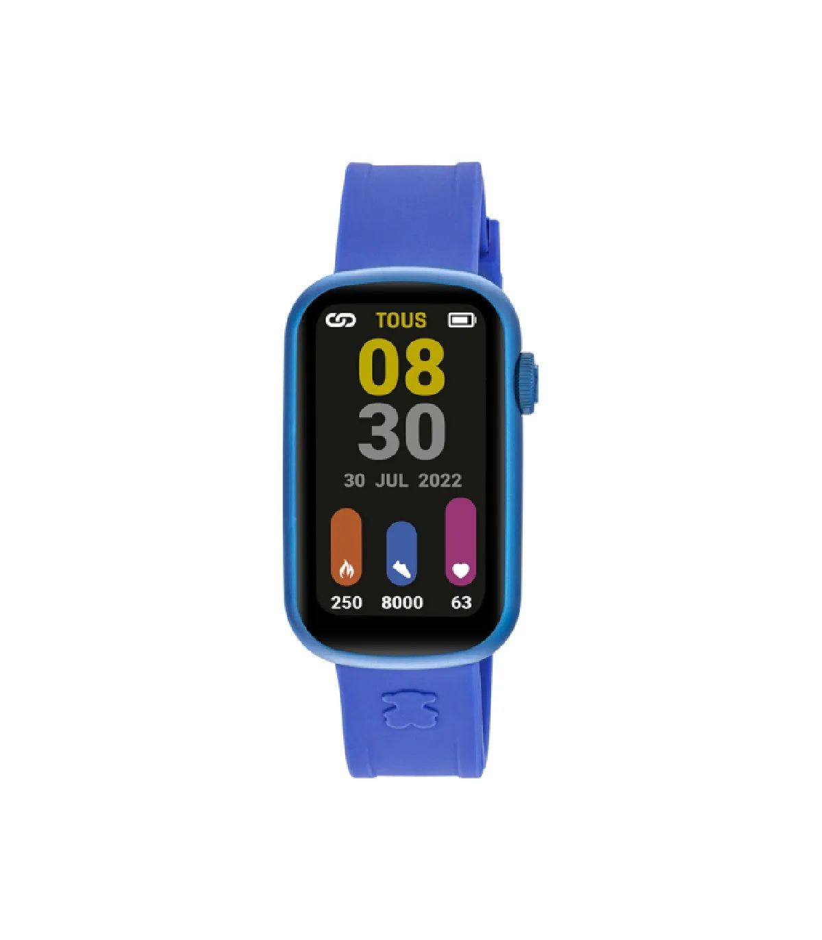 RELOJ SMARTWATCH TOUS CORREA NYLON/SILICONA AZUL/NEGRO TBAND  200351090