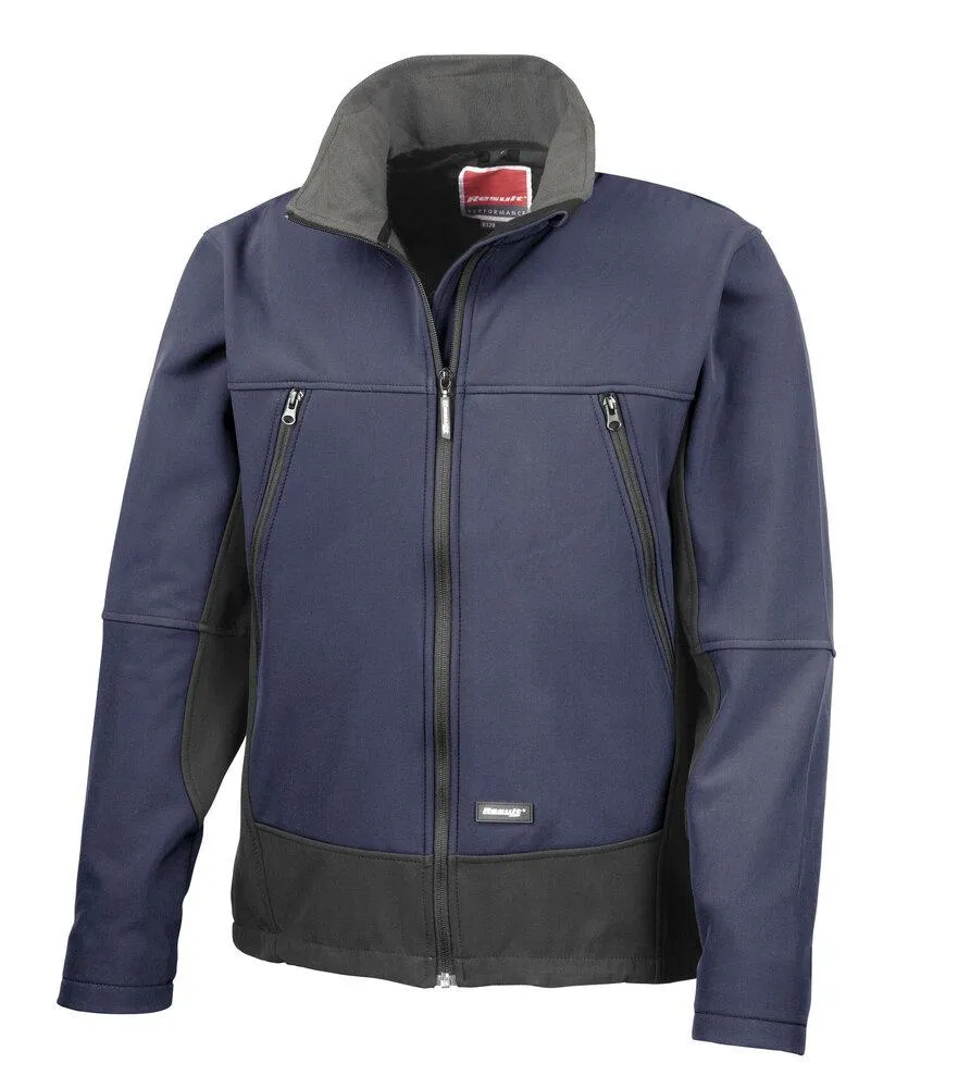 RESULT RS120  CHAQUETA ACTIVITY SOFT SHELL  NAVY/BLACK