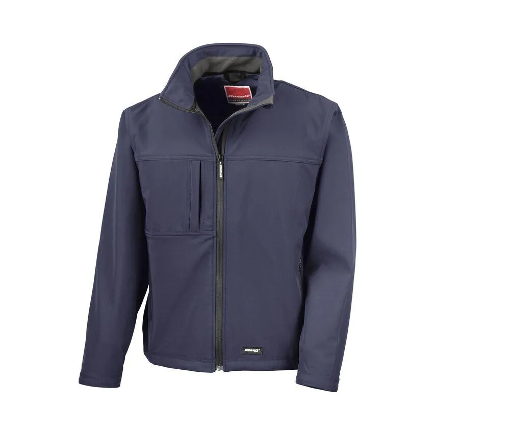RESULT RS121  CHAQUETA CLÁSICA SOFTSHELL  MARINA