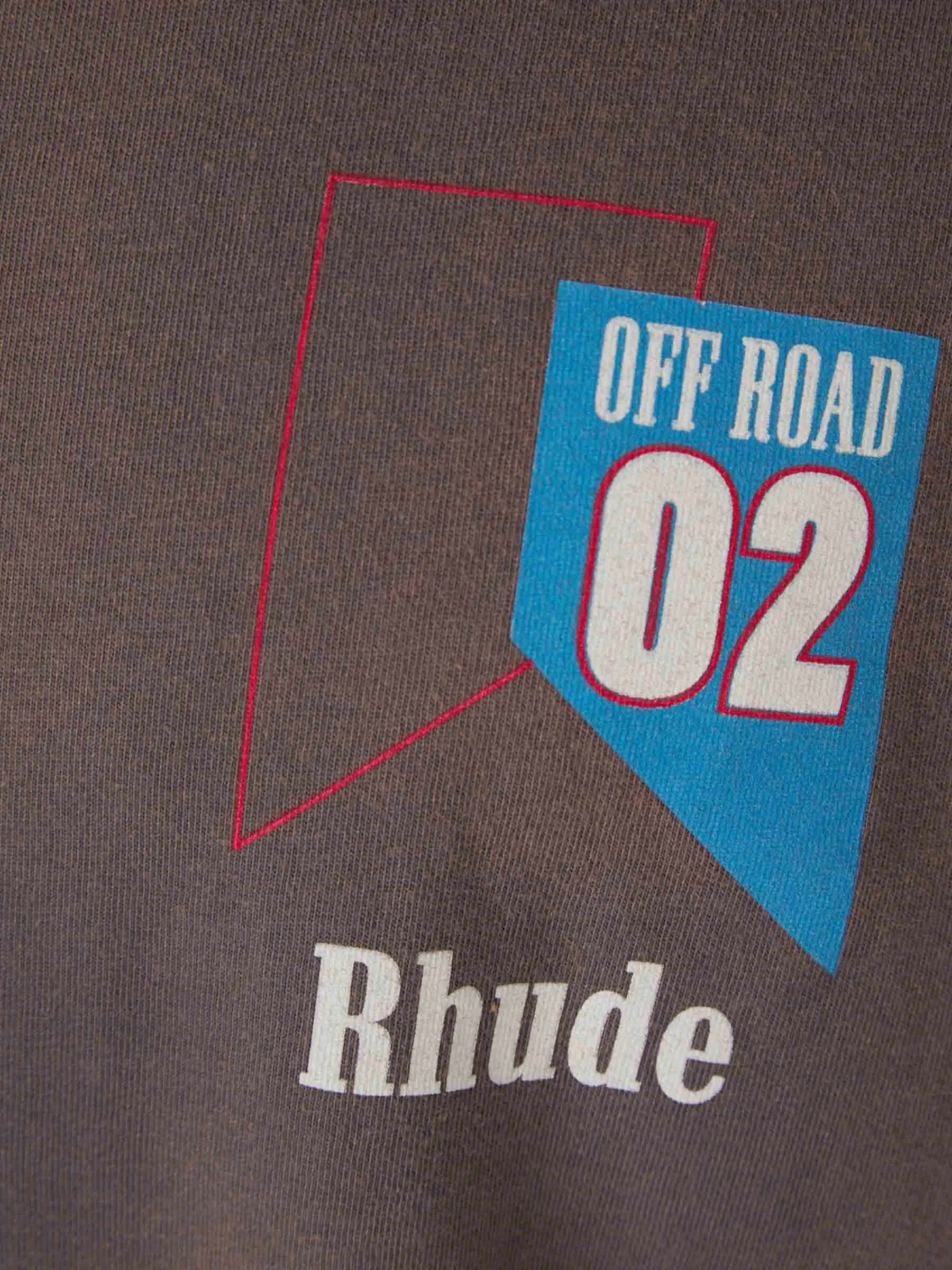 Rhude Camiseta Vintage Road