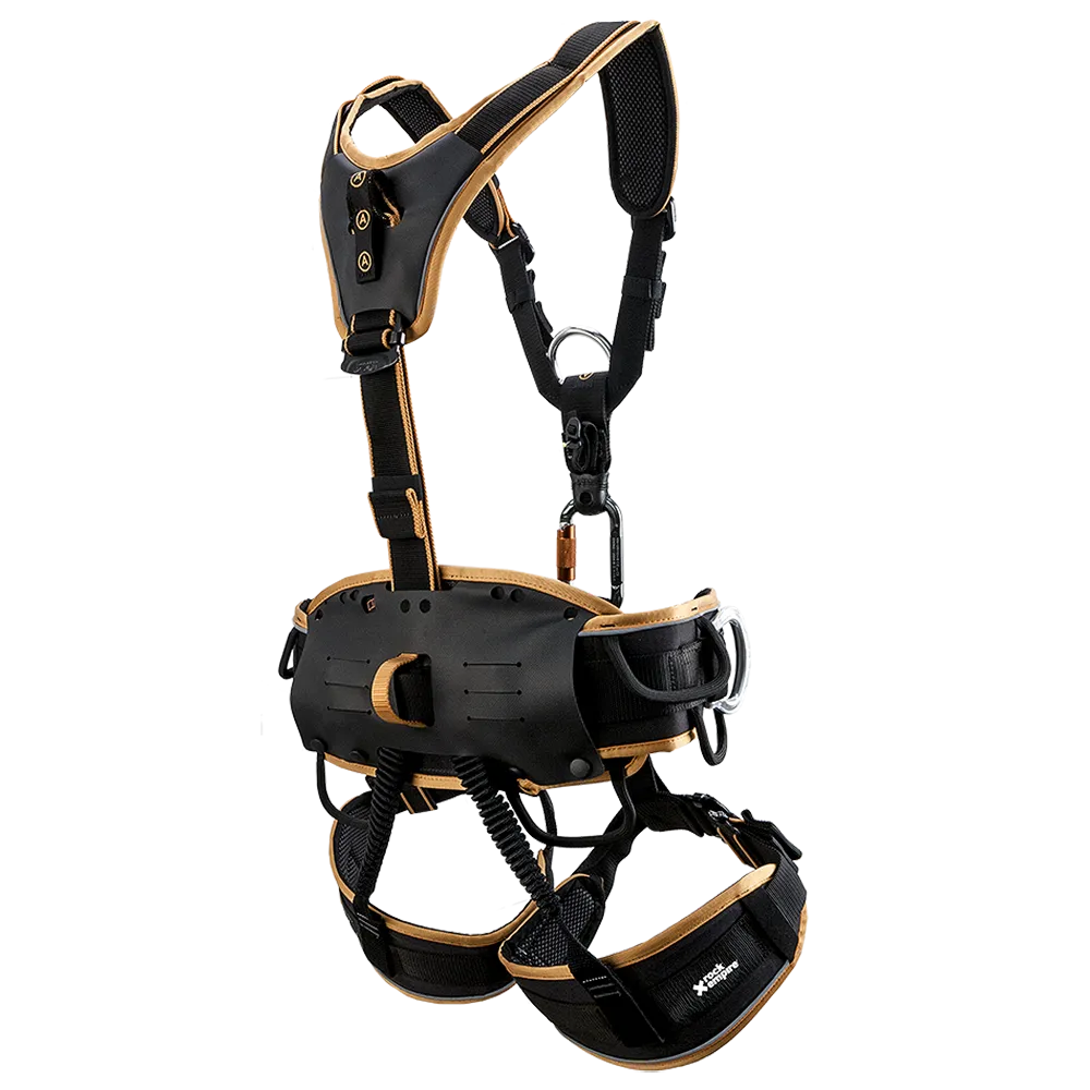 ROCK EMPIRE MASTER UP FULLBODY HARNESS S/XL ORANGE