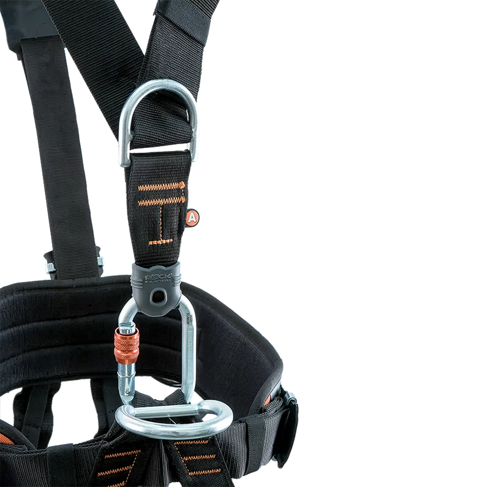 ROCK EMPIRE SKILL ECON FULLBODY HARNESS ORANGE