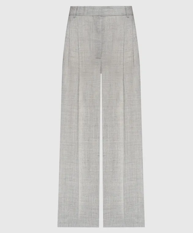 Rohe Gray pants with linen