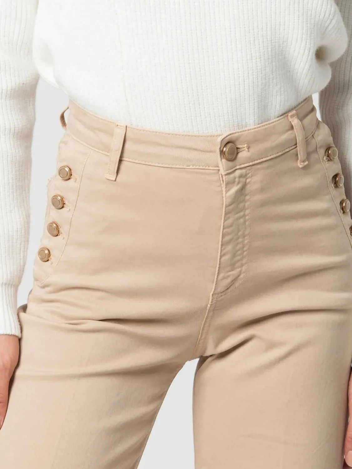 ROONEY JEANS BEIG KOCCA