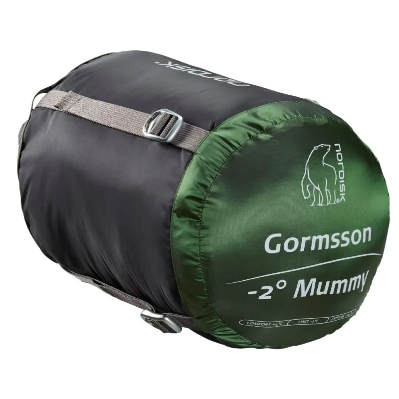 SACO DE DORMIR NORDISK GORMSSON 2° S MUMMY (VERDE ALCACHOFA)