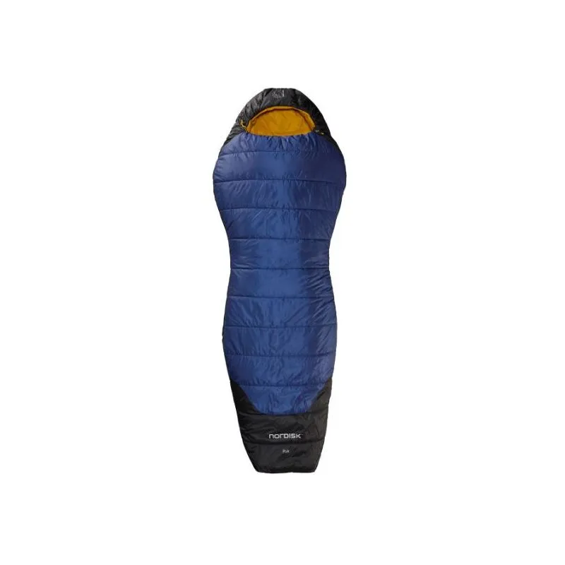 SACO DE DORMIR NORDISK PUK 2° CURVE XL (TRUE NAVY/MUSTARD YELLOW/BLACK)