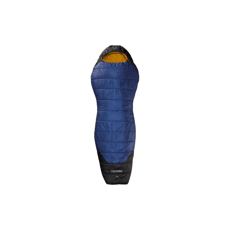 SACO DE DORMIR NORDISK SACO DE DORMIR PUK 2° CURVE M (TRUE NAVY/MUSTARD YELLOW/BLACK)