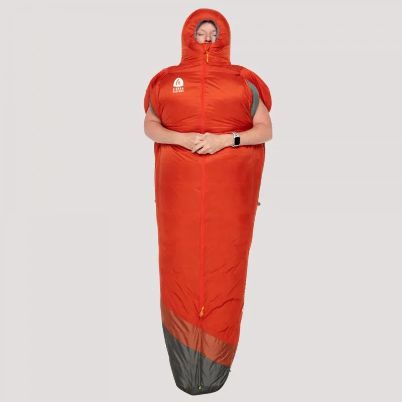 Saco de dormir Sierra Designs Mobile Mummy 800f 15 Deg WMN Reg (Rojo) Mujer