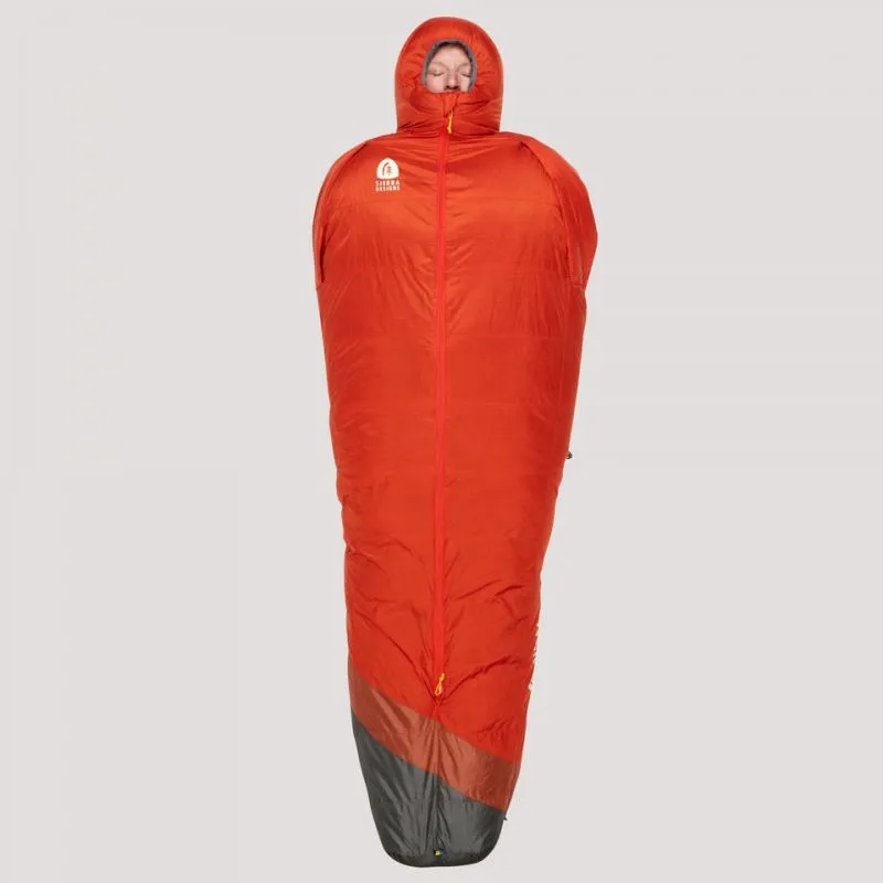 Saco de dormir Sierra Designs Mobile Mummy 800f 15 Deg WMN Reg (Rojo) Mujer