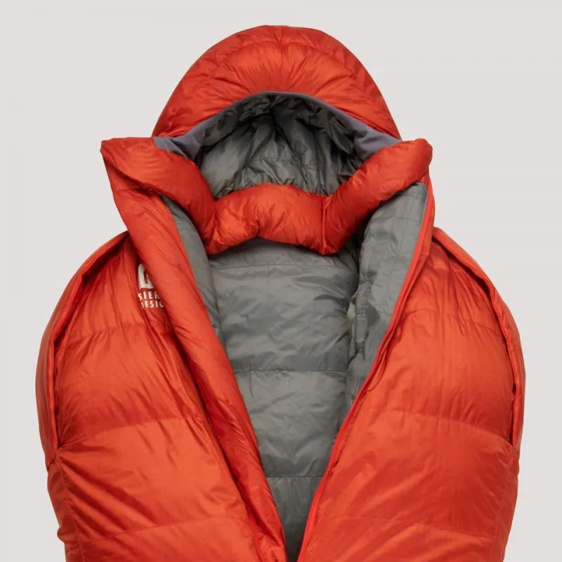 Saco de dormir Sierra Designs Mobile Mummy 800f 15 Deg WMN Reg (Rojo) Mujer