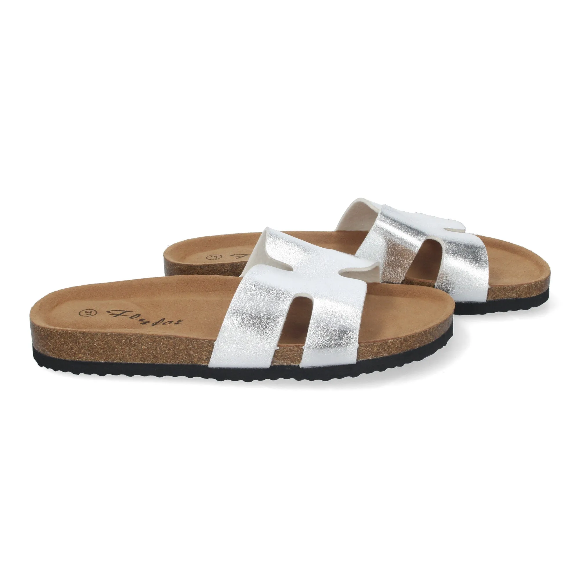 SANDALIA BIO TRENDY  PLATA