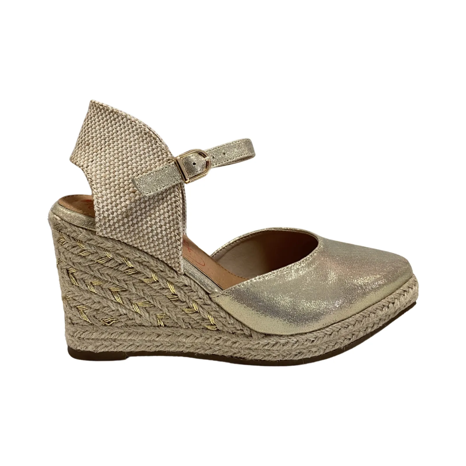 SANDALIA MUJER MANDARINA 819DF ORO