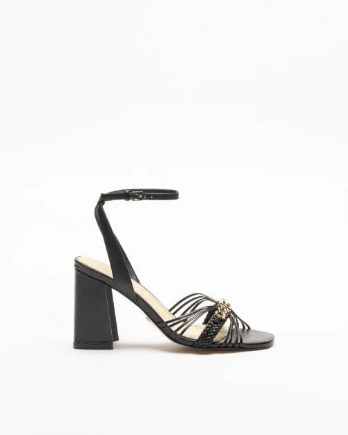 Sandalias de tacón alto Guess FLJKENLEA03 Negro