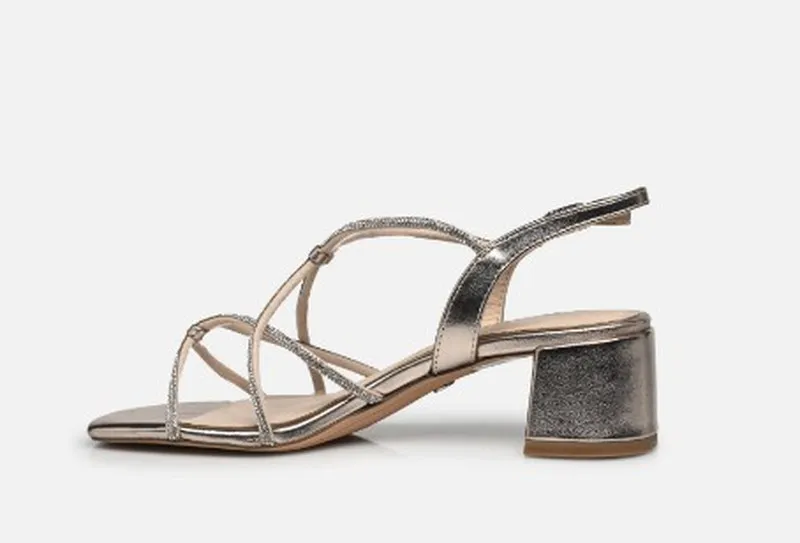 Sandalias Y Zue Tamaris 28236 piel vegana blanco