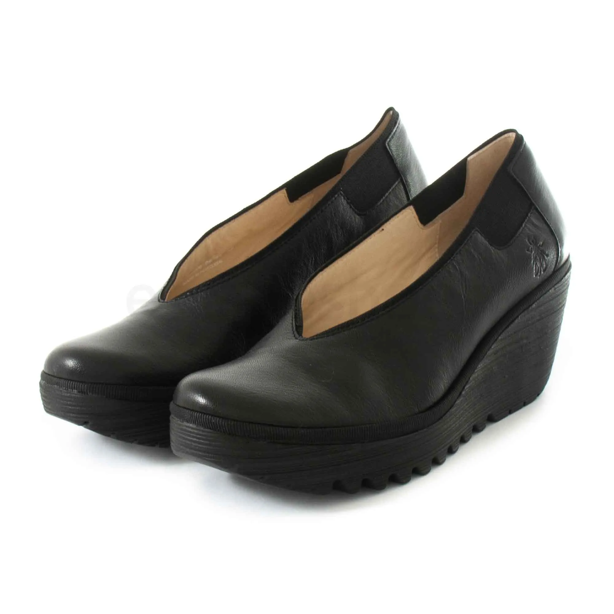 Sapatos FLY LONDON Yoza Mousse Black P501438006
