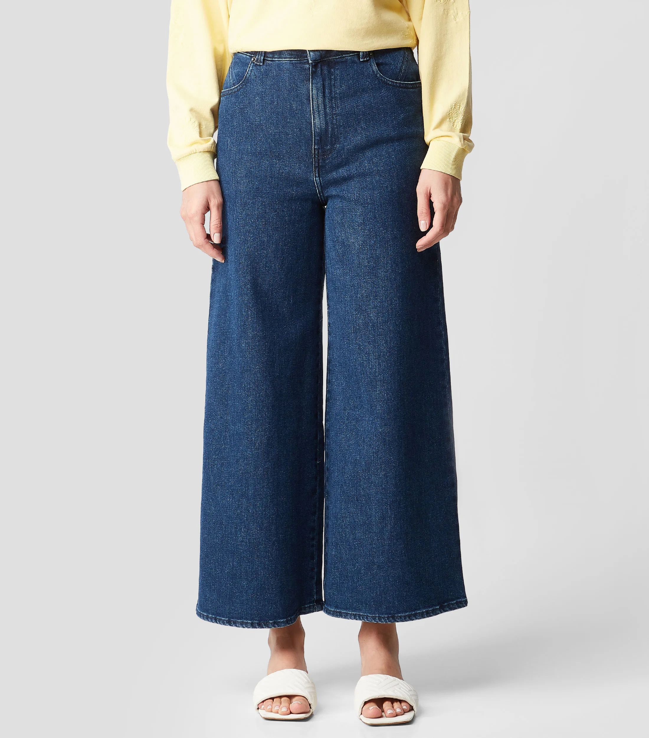 Scalpers Jeans Culotte Mujer