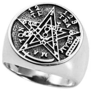 Sello plata tetragramatón