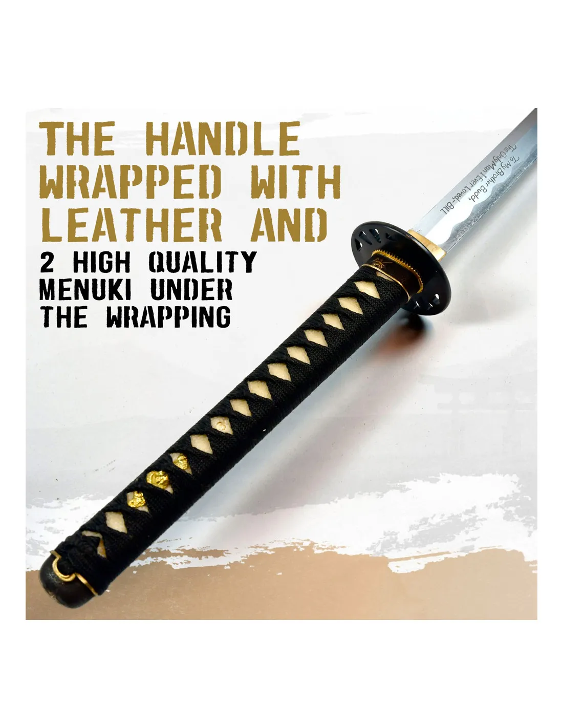 Set Katana forjada a mano de Bud de Kill Bill