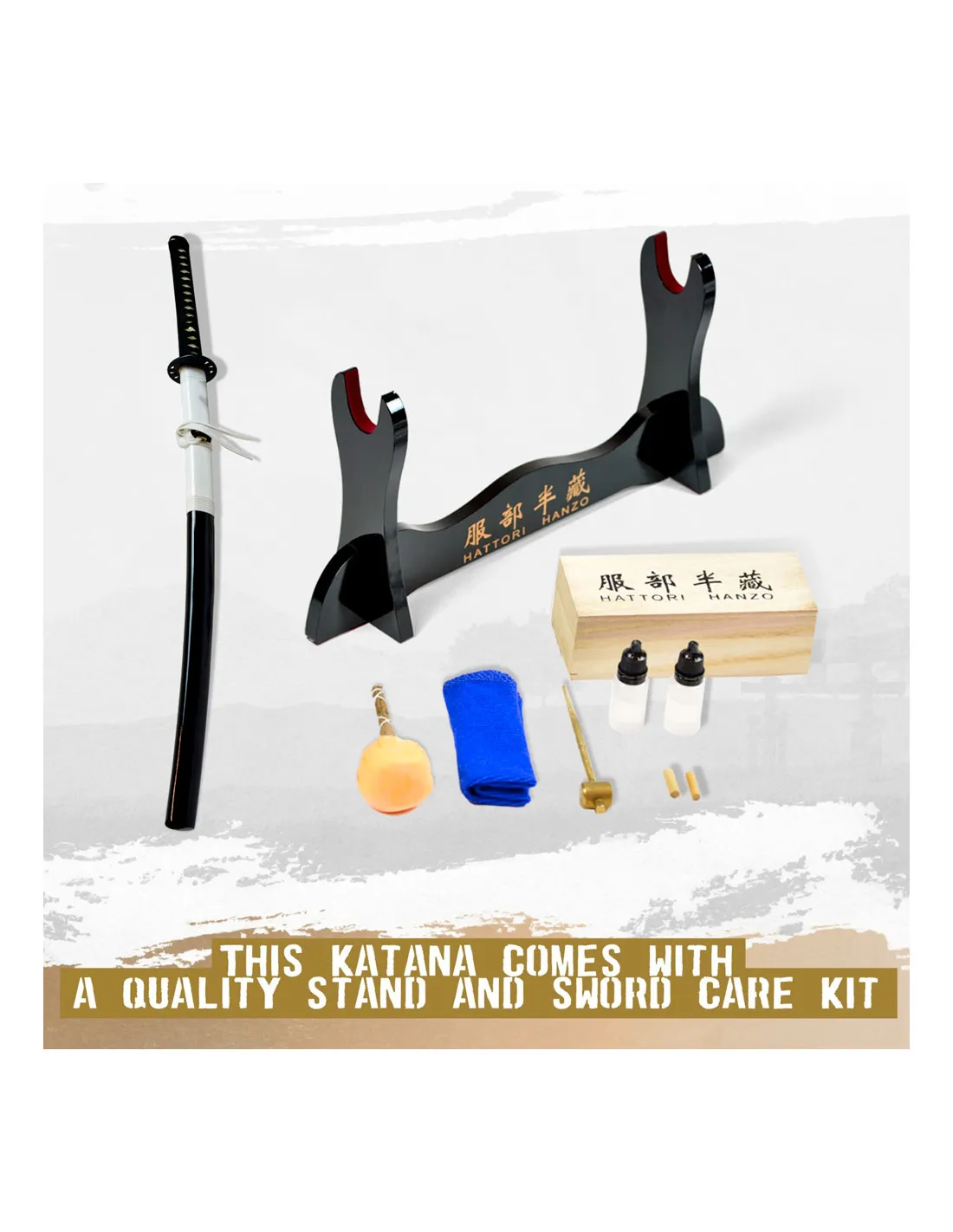 Set Katana forjada a mano de Bud de Kill Bill