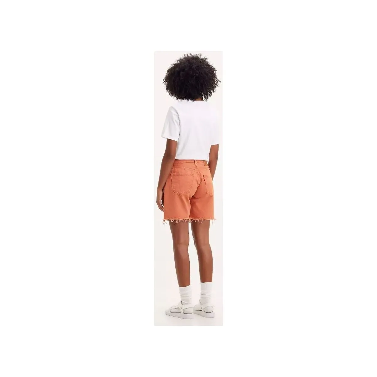 SHORT LEVI'S® CHARLIE HIGH LOW TIGHT RED MUJER