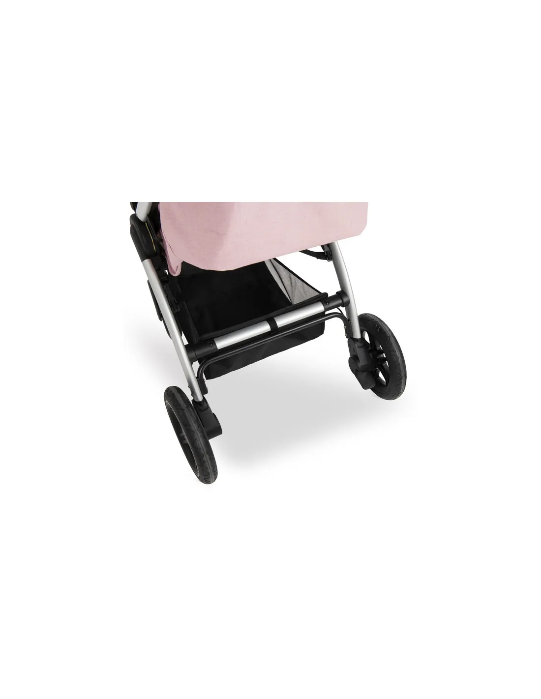 Silla de paseo Uptown rosa de Hauck elegante todoterreno