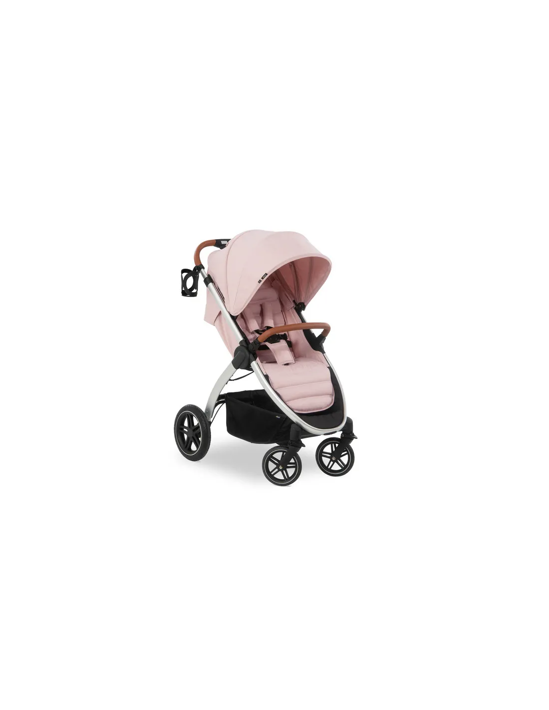 Silla de paseo Uptown rosa de Hauck elegante todoterreno