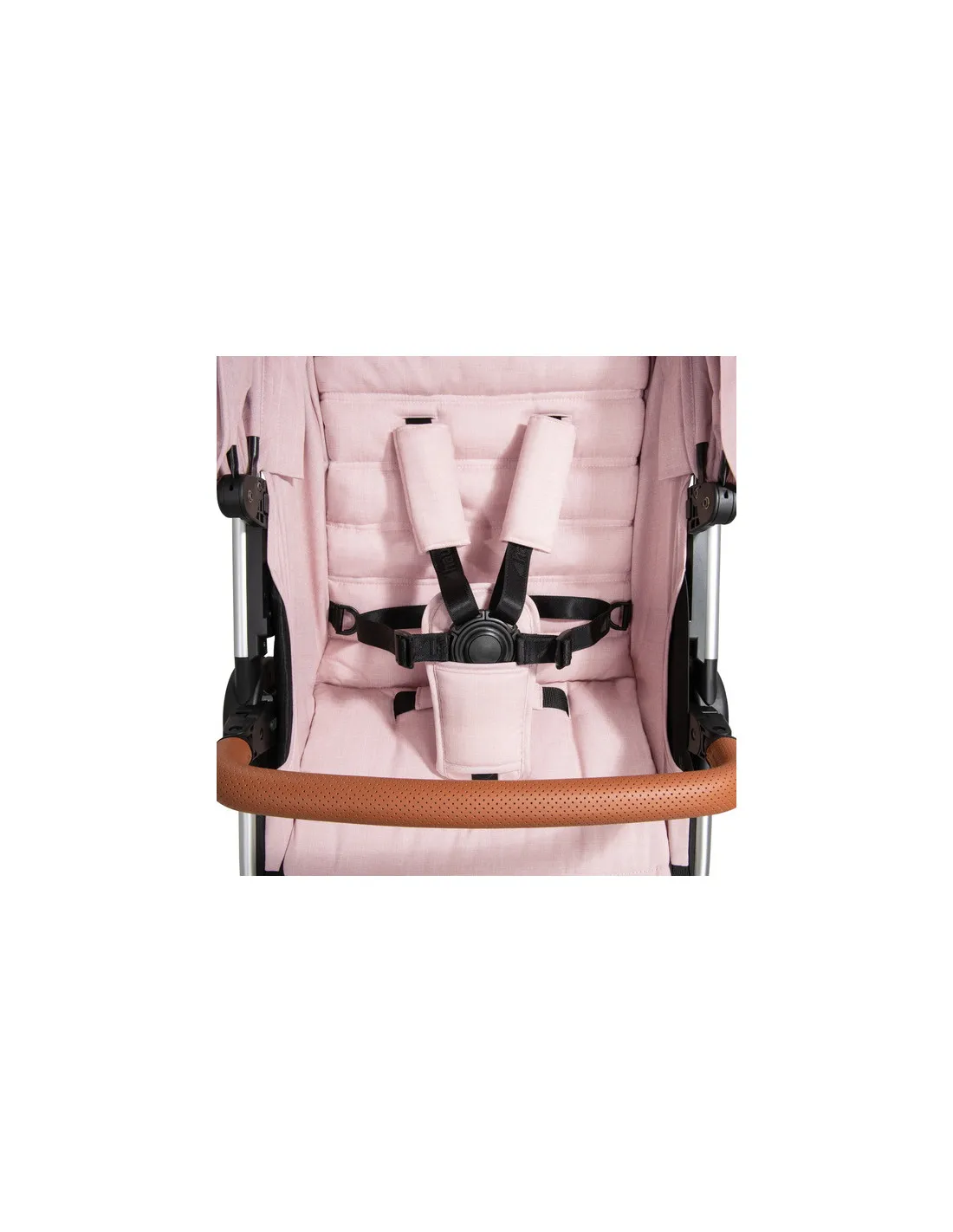 Silla de paseo Uptown rosa de Hauck elegante todoterreno