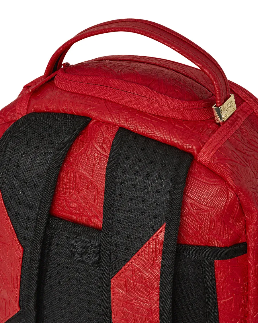 sprayground mochila red scribble backpack