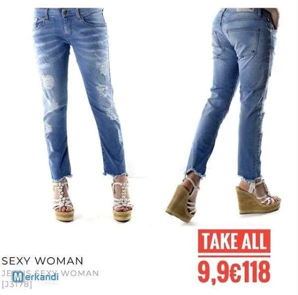 Stock De Pantalones De Mujer Sexy Woman