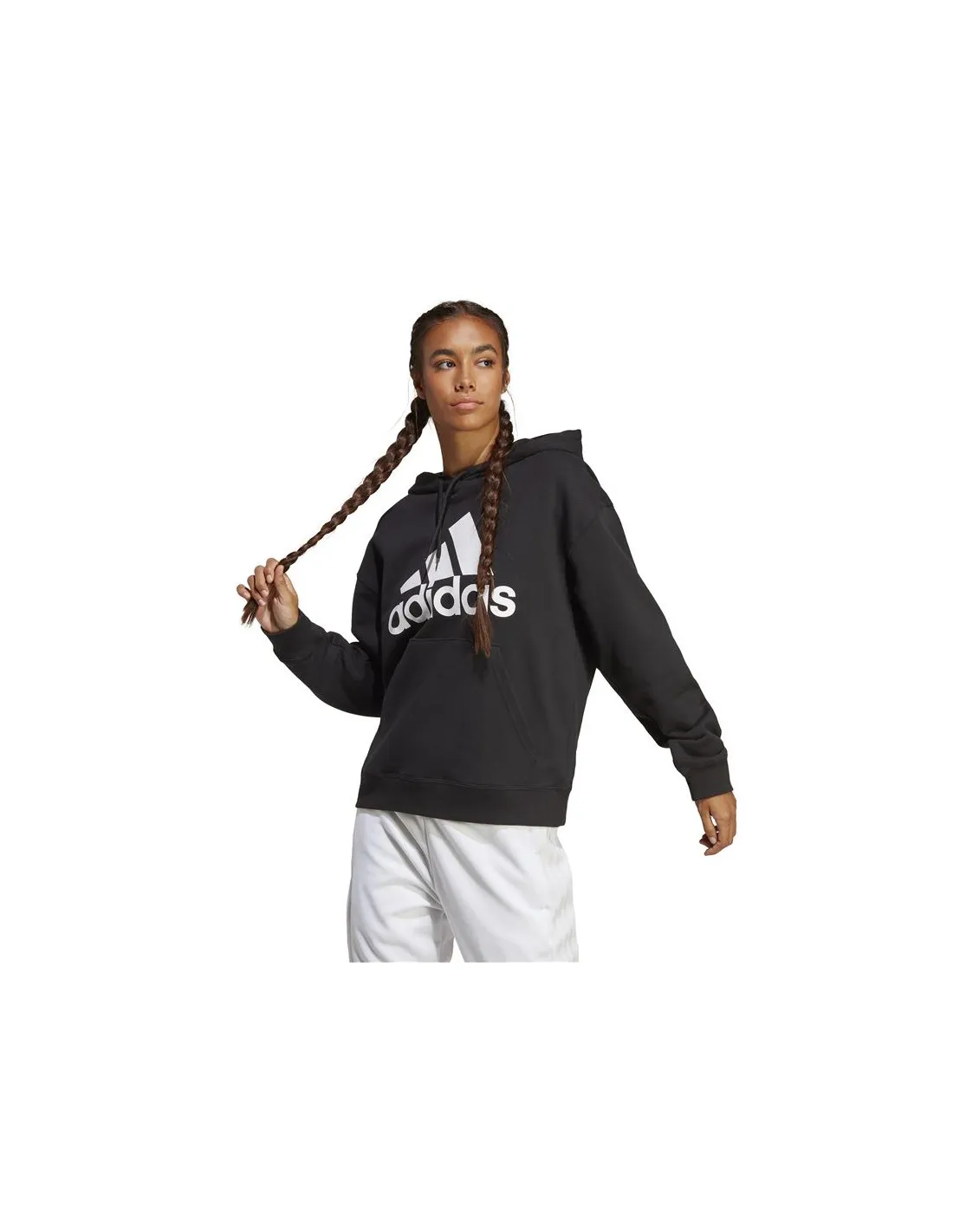 Sudadera adidas Bl Ft O Hd Mujer